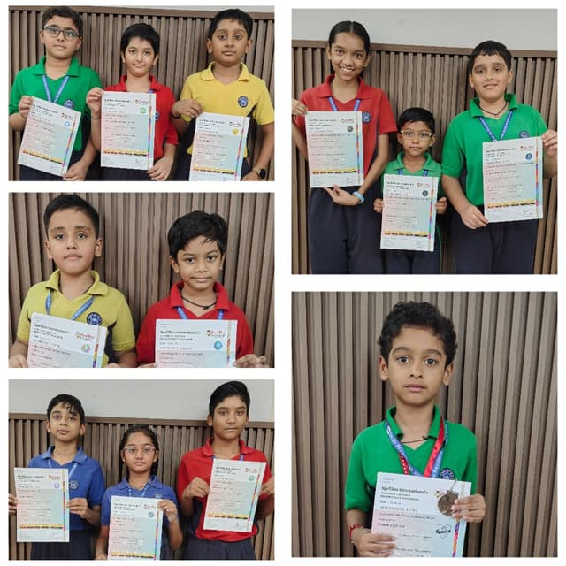 Spellbee International Exam Winners