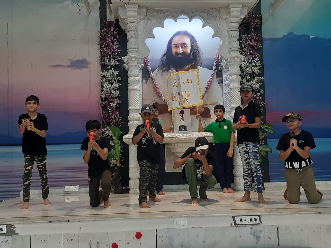 Kargil Vijay Divas by Shanti house Students