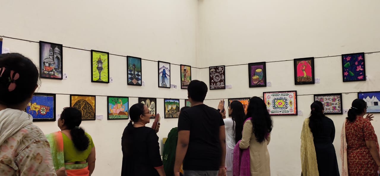 Art Exhibition - Dharohar by SSRVM students