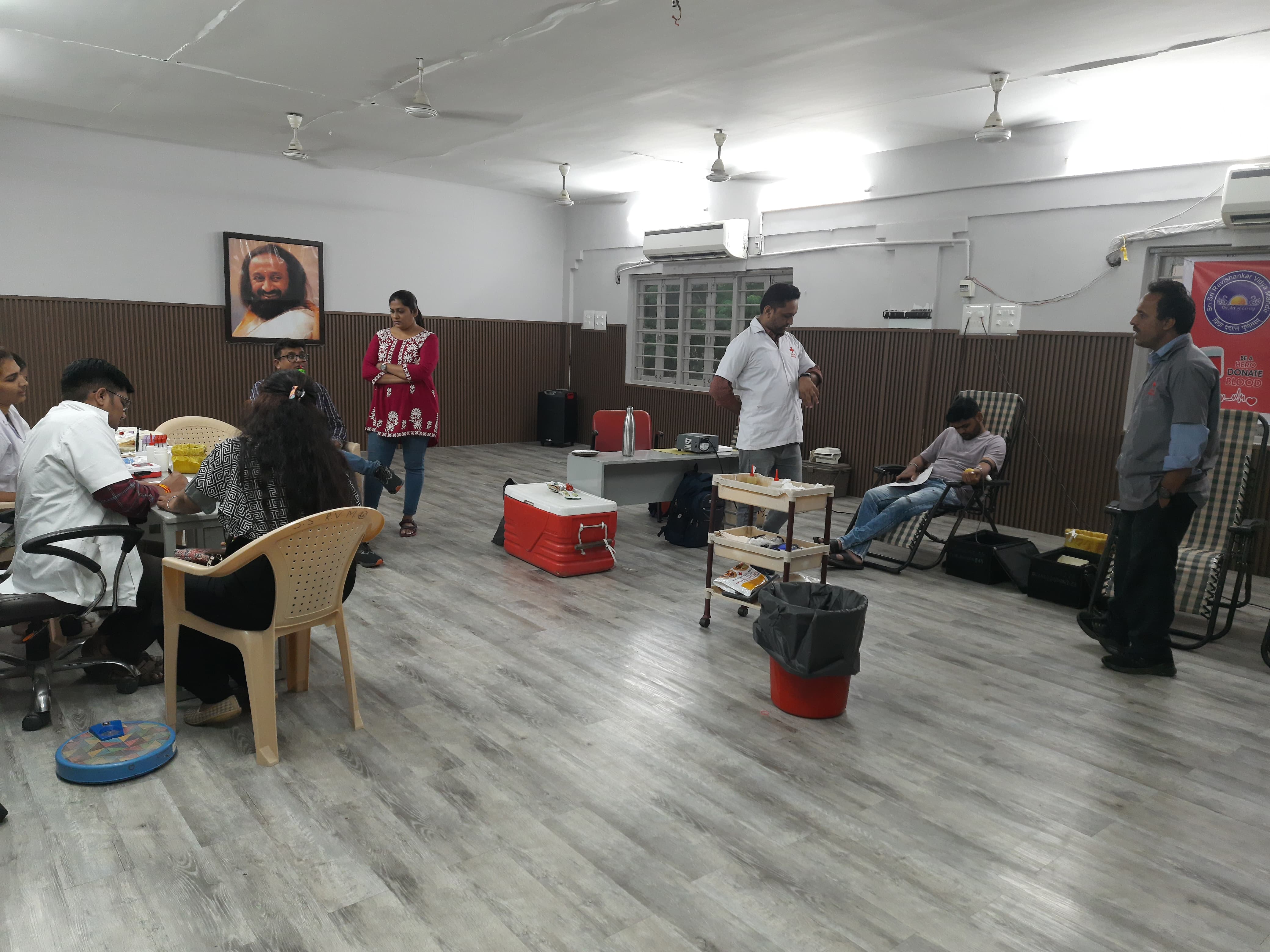 Blood Donation Camp By Red Cross